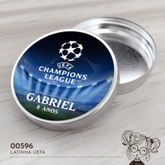 Latinha Personalizada UEFA - 00596
