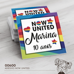 Adesivo Personalizado Now United - 00600 - comprar online