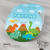 Adesivo Personalizado Dinossauros - 00606