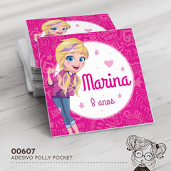 Adesivo Personalizado Polly Pocket - 00607 - comprar online