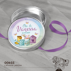 Latinha Personalizada Jardim - 00623 - comprar online