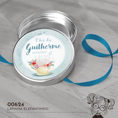 Latinha Personalizada Elefantinho - 00624 - comprar online