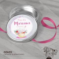 Latinha Personalizada Elefantinho - 00625 - comprar online