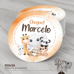 Adesivo Personalizado Bichinhos - 00626