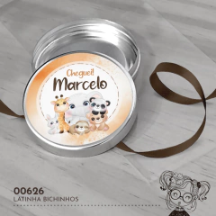 Latinha Personalizada Bichinhos - 00626 - comprar online