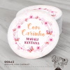 Adesivo Personalizado Com Carinho - 00643