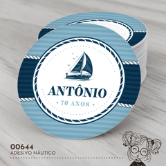 Adesivo Personalizado Náutico - 00644