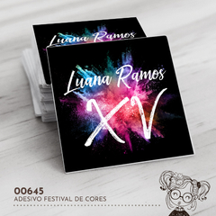 Adesivo Personalizado Festival de Cores - 00645 - comprar online