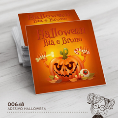 Adesivo Personalizado Halloween - 00648 - comprar online
