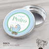 Latinha Personalizada Nascimento Carrinho - 00674