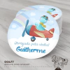 Adesivo Personalizado Dino Aviador - 00677