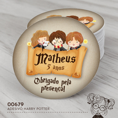 Adesivo Harry Potter - 00679
