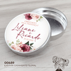 Latinha Personalizada Casamento Floral - 00689