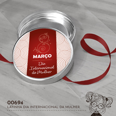 Latinha Personalizada Dia Internacional da Mulher - 00694 - comprar online