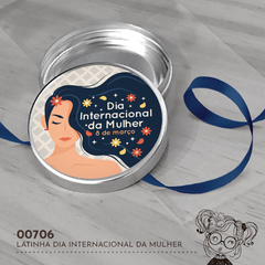 Latinha Personalizada Dia Internacional da Mulher - 00706 - comprar online