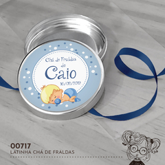 Latinha Personalizada Chá de Fraldas - 00717 - comprar online