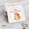 Adesivo Personalizado Dia das Mães - 00723