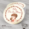 Adesivo Personalizado Dia das Mães - 00725