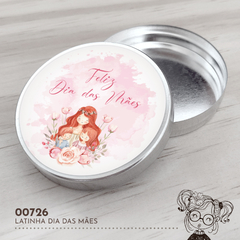 Latinha Personalizada Dia das Mães - 00726
