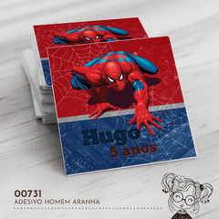 Adesivo Personalizado Homem Aranha - 00731 - comprar online