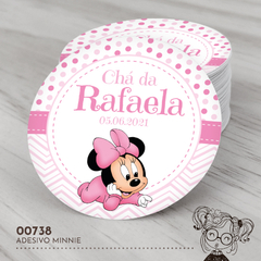 Adesivo Personalizado Minnie Baby - 00738