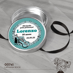 Latinha Personalizada Rock - 00741 - comprar online