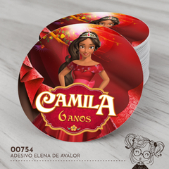 Adesivo Personalizado Elena de Avalor - 00754