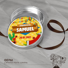 Latinha Personalizada Festa Junina - 00761 - comprar online