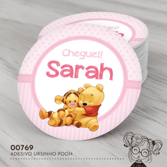 Adesivo Personalizado Ursinho Pooh - 00769