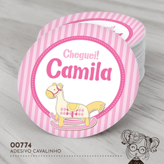 Adesivo Personalizado Cavalinho - 00774