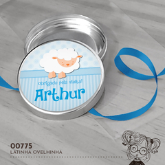 Latinha Personalizada Ovelhinha - 00775 - comprar online