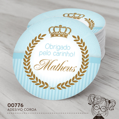 Adesivo Personalizado Coroa - 00776