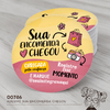 Adesivo Personalizado Sua Encomenda Chegou - 00786