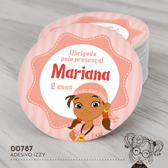 Adesivo Personalizado Izzy - 00787