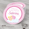 Adesivo Personalizado Batizado Anjinho - 00792