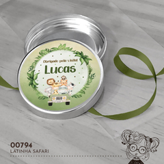 Latinha Personalizada Safari - 00794 - comprar online