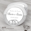 Adesivo Personalizado Bodas de Prata - 00797
