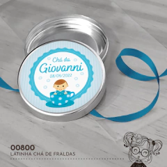 Latinha Personalizada Chá de Fraldas - 00800 - comprar online