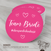 Adesivo Personalizado Despedida de Solteira - 00803