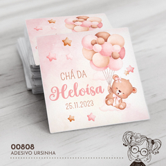 Adesivo Personalizado Ursinha - 00808 - comprar online