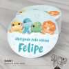 Adesivo Personalizado Dino Baby - 00811