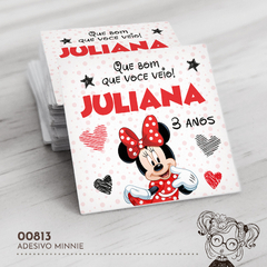 Adesivo Personalizado Minnie - 00813 - comprar online