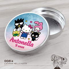 Latinha Personalizada Hello Kitty - 00814