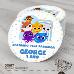 Adesivo Personalizado Bolofofos - 00817