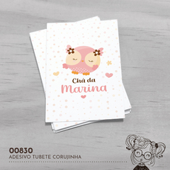 Adesivo Tubete Corujinha - 00830 - comprar online