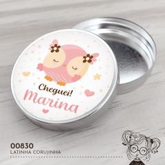 Latinha Corujinha - 00830