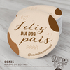 Adesivo Personalizado Dia dos Pais - 00835