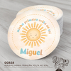 Adesivo Personalizado Minha Primeira Volta ao Sol - 00838