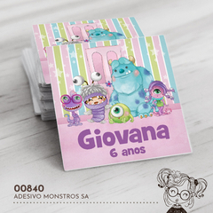 Adesivo Monstros SA - 00840 - comprar online