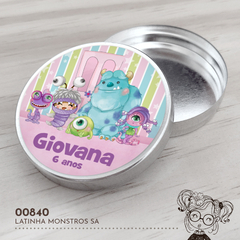 Latinha Monstros SA - 00840